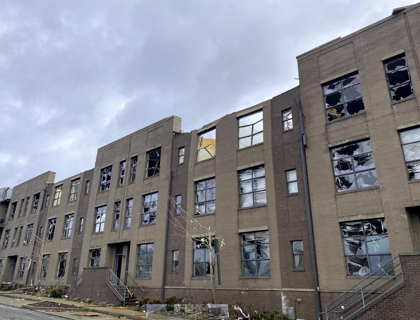 Storm-damaged Germantown building to be salvaged